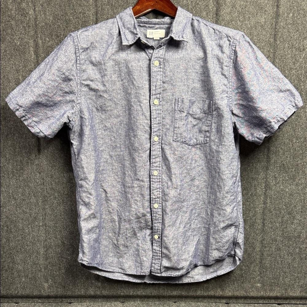 GAP Kids Blue Button Down Shirt